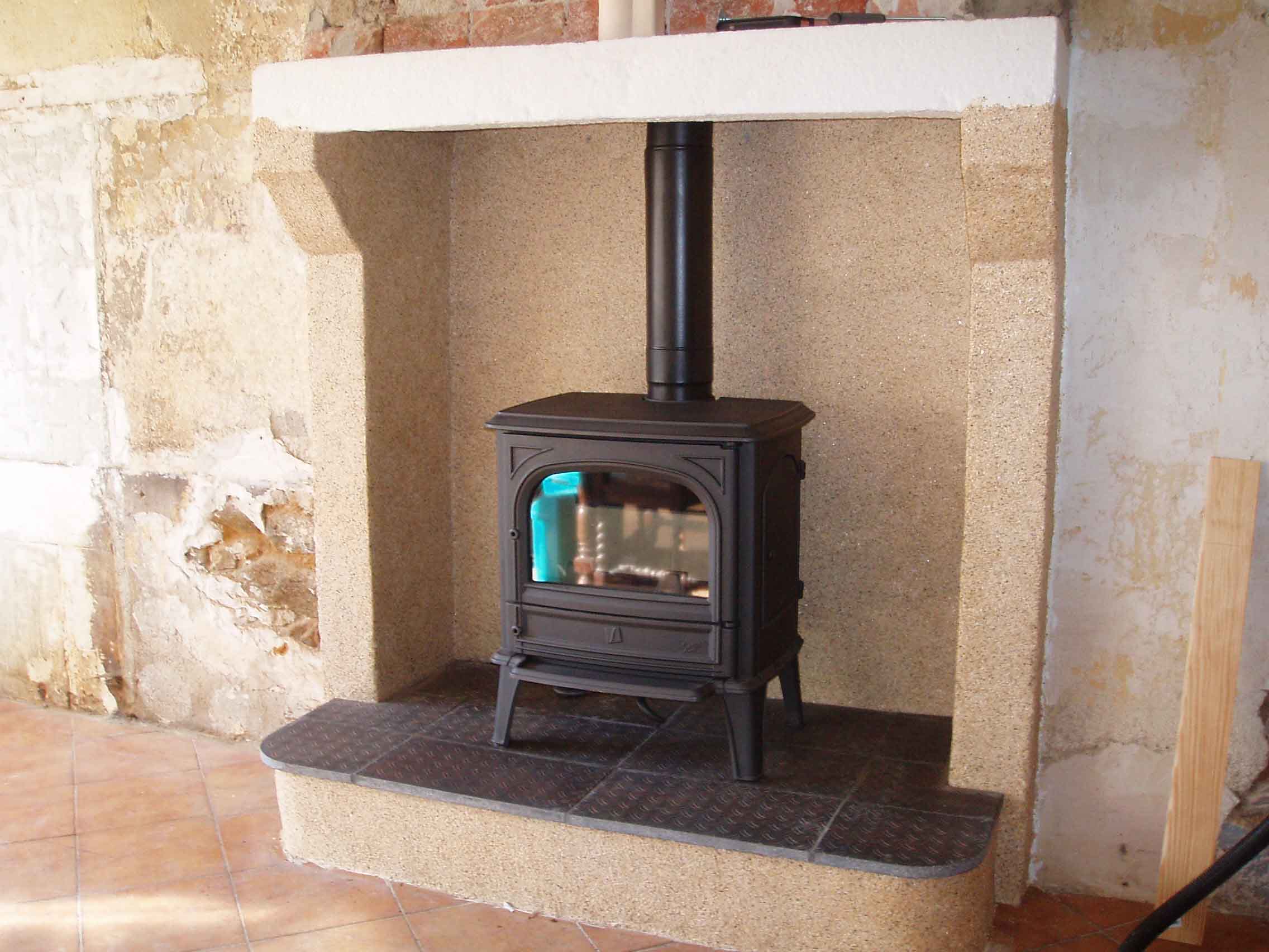 Image of New stove installed