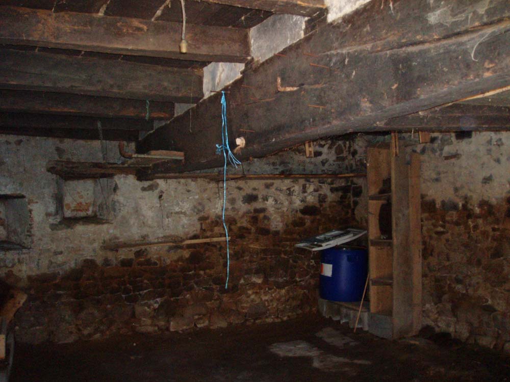 Image of cellar at the pig farm